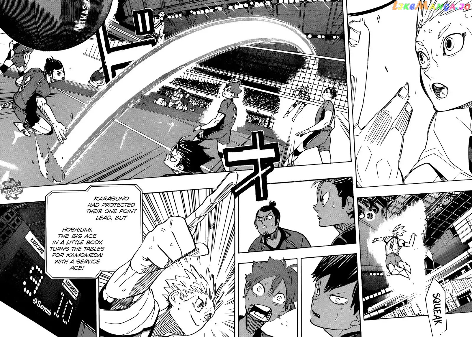 Haikyuu!!, Chapter 344 image 03